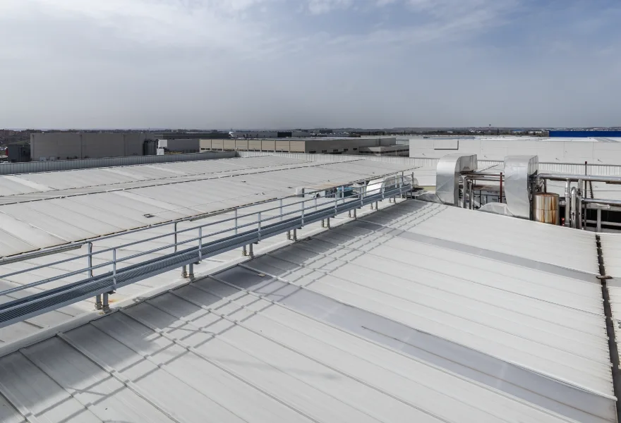 Impermeabilização de telhados industriais